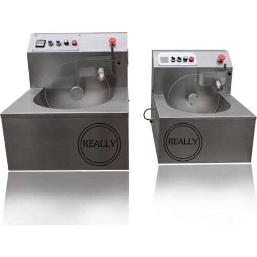 15kg Capacity Chocolate Tempering Machine Melting Black White Chocolate Wafers Chips Stainless Steel Furnace Equipment