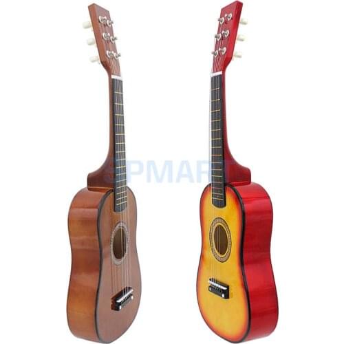 23inch 6 String Acoustic Guitar with Pick Strings for Beginner Kids Adults Musical Gift