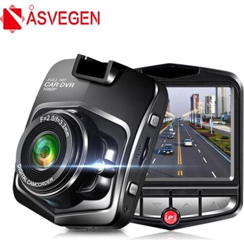 Asvegen Mini Car Vehicle DVR Dash Cam Dual Lens Camera Full HD 1080P dash Camera Video Recorder G-Sensor Night Vision DVR Corder