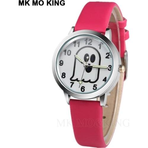 New Arrival Simple Design Cute Cartoon Watch Quartz Luminous Boy Student Sports Clock Christmas Gifts for Girls Children 2020