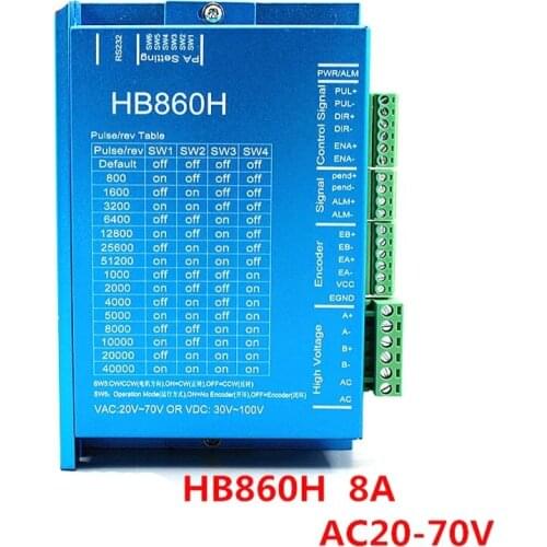 Closed loop stepper motor driver HB860H for Nema 86