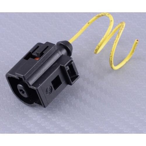 DWCX 1J0973081 1-Pin Connector Oil Pressure Sensor Plug Socket Wiring Harness Adapter Fit For VW Golf Jetta
