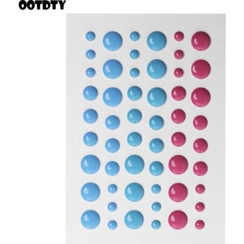 Enamel Dot Self Adhesive Embellishments for DIY Scrapbooking Handmade Card Making Arts Craft Supplies