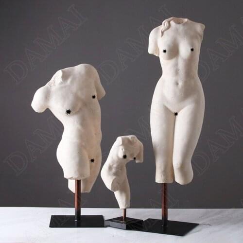 Creativity Resin Figurines Body Art Living Room Landing Statue Hotel Showroom Modern Decorations Home Decoration Ornaments