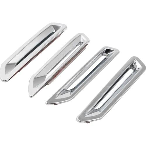 Motorcycle Chrome Radiator Slot Vent Decorative Trim For Honda Goldwing GL1800 2018-2021 19 20