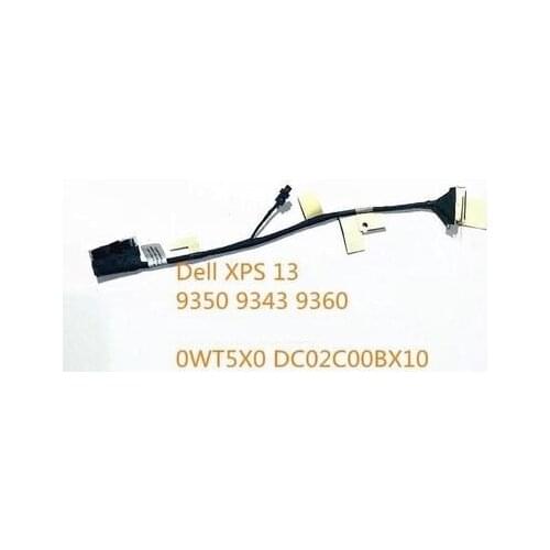 New LCD Cable for DELL XPS 13 9350 LCD Video Screen Cable AAZ80 QHD 0WT5X0 WT5X0 DC02C00BX00