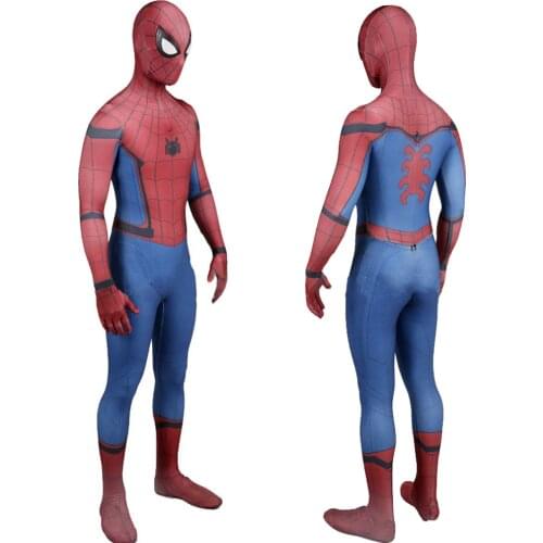 Adult/Kids Homecoming V2 Costume 3D Printed Cosplay Homecoming V2 Spandex Lycra zenzai Suit Halloween Costume Bodysuit Adult