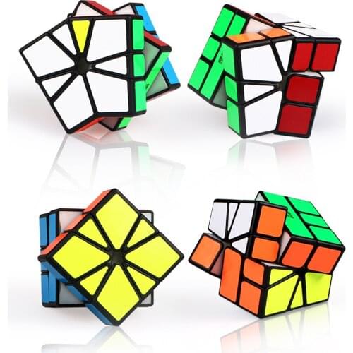 SQ-1 cube Stickerless Puzzle Competition Cubes Toys For Children Cubo Strange Shape Magic Cube