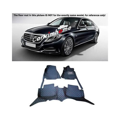 Left Hand Drive! Car Floor Mat Pad 1set For Mercedes Benz S Class W222 2014-2015