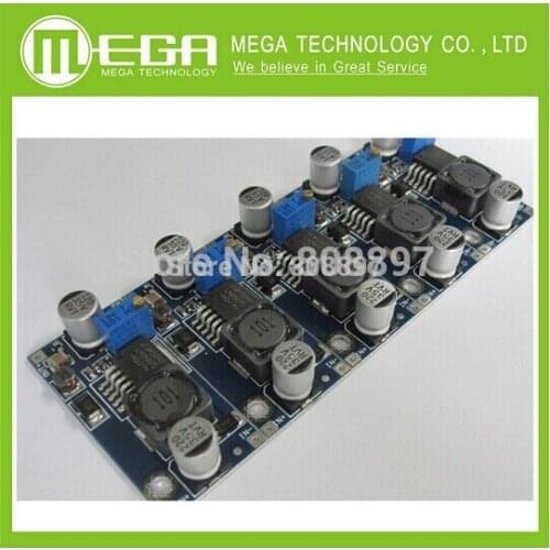 New LM2577 DC-DC Adjustable Step-up Power Converter Module, the photo is 5pcs