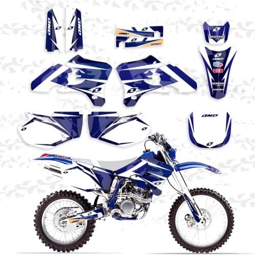 New Style 3M 28MIL TEAM GRAPHICS & BACKGROUNDS DECALS STICKERS For Yamaha YZ250F YZ450F YZF250 YZF450 2003-2005 YZF 250 450