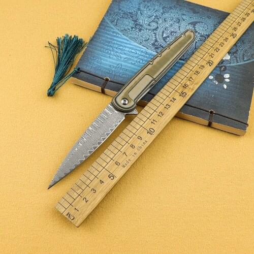 VG10 DAMASCUS STEEL G10 hunting knife camping knife survival knife kitchen fruit knife