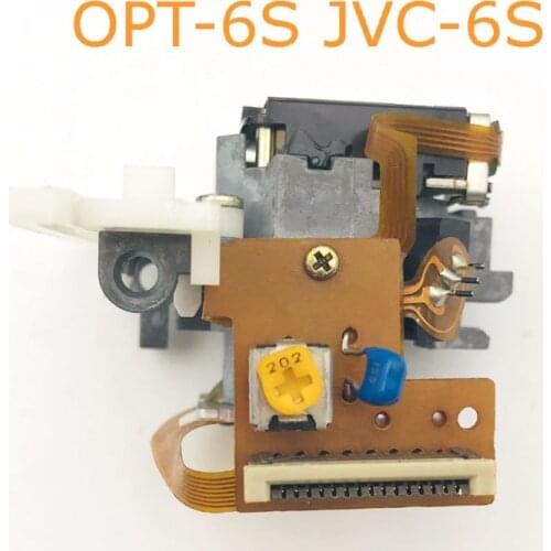 Original and tested good quality OPT6S JVC-6S OPT-6S JVC6S OPTIMA6S With gear CD VCD Laser lens for car home cd vcd player