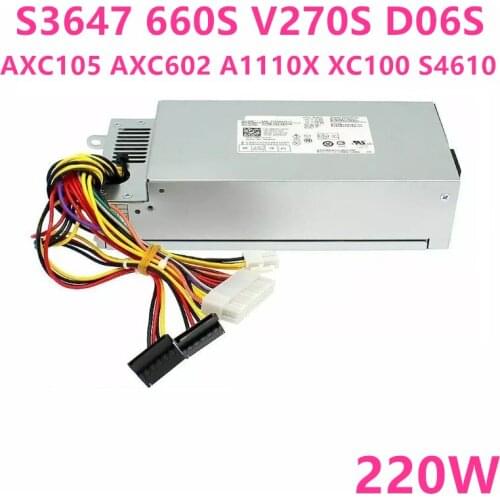 Original New PSU For Dell D06S 660S V270S Power Supply PS-5221-9 D220AS-00 H220AS-00 H220NS-01 D220AS-01 HU220AS-01 HU220AS-00