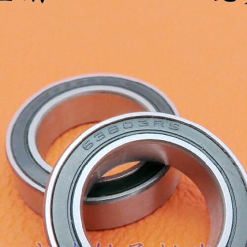 6803W7 63803-2RS bearing 17x26x7 17*26*7 mm Excavator bearing Double Shielded Deep Ball Bearings