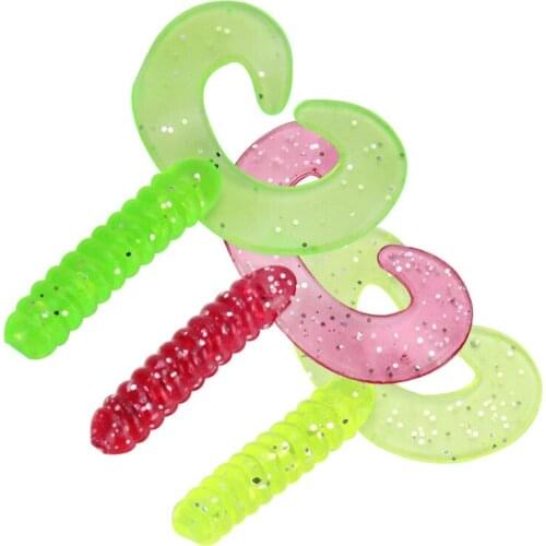 MAGBLUE 10pcs/lot Fishing Soft Lures Silicone Artificial Bait 3.5cm/0.7g Swimbait Wobblers Carp bass worm Pesca fishing tackle