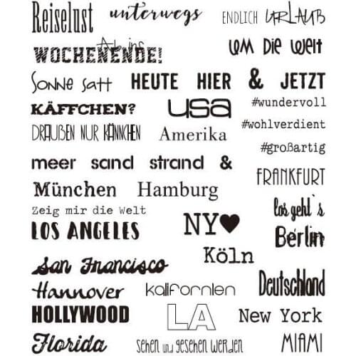 Clear Stamp Or stamp for DIY Scrapbooking/Card Making/Kids Fun Decoration Supplies A130