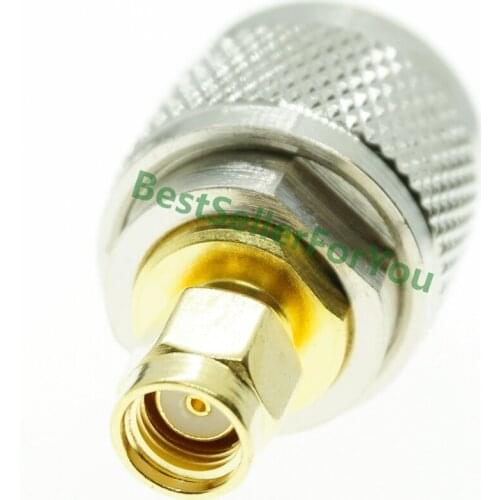 RP-SMA RPSMA male to UHF Male PL-259 PL259 Jumper RF adapter connector