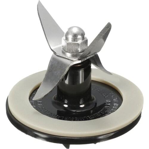 Blender Blade Replacement Stainless Steel Black +Sealing Ring Gasket 65mm H