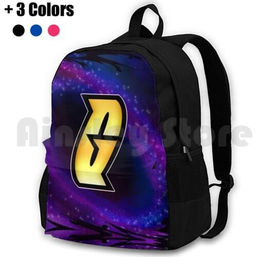 Team Galactic Logo Outdoor Hiking Backpack Riding Climbing Sports Bag Galactic Space Team Galactic Team Video Game Video Games