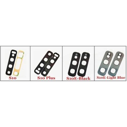 50x Back Rear Camera Glass Lens with 3M Glue Stickers For Samsung Galaxy S10 Plus S10E