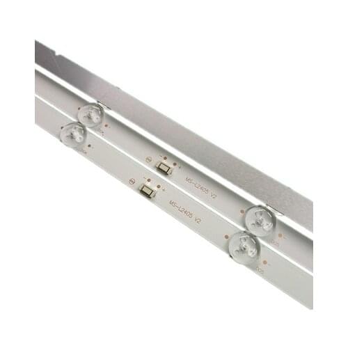 LED Backlight strip 7 lamp For Skyworth 40'' TV ShineOn 2D04040 Rev.A YAL13-00730300-42 MS-L2405 V2 7700-640000-D090 40H5 40K6S