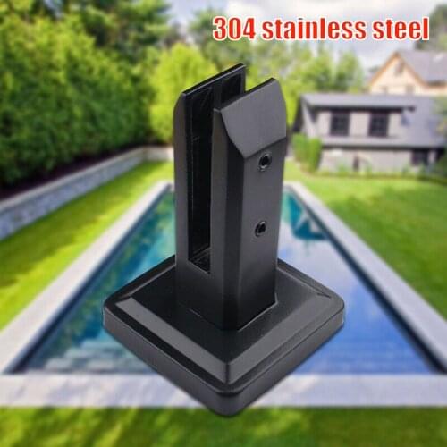 Stainless Steel Spigots Glass Clamp for Frameless Glass Pool Fence Panels