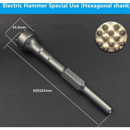 1PC Electric Hammer Demolition Hammer Drill Bit 12 Point One-piece Square Shank/Hexagonal Shank For Clink Coarsen Treatment