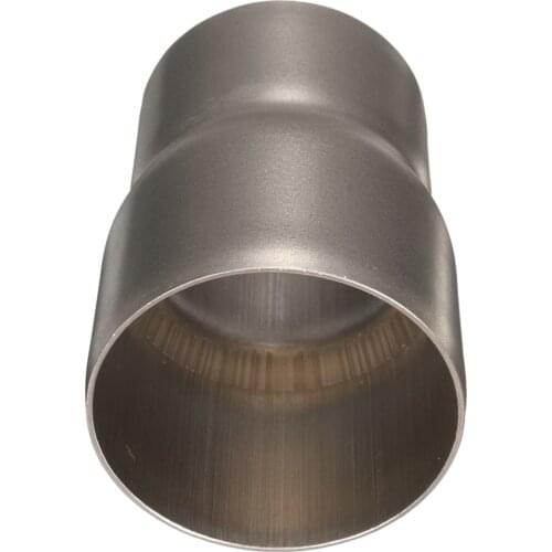 1 Pcs Stainless Steel Motorcycle Exhaust Tube Adapter Reducer 60 To 51mm 3.31 Inch Length Motorcycle Exhaust Pipe Accessories