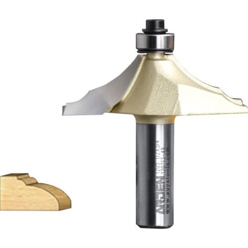 Woodworking Tool Double Round-Over Router Bit - 1/2*1/2-12.7mm " Shank - Arden A1205018