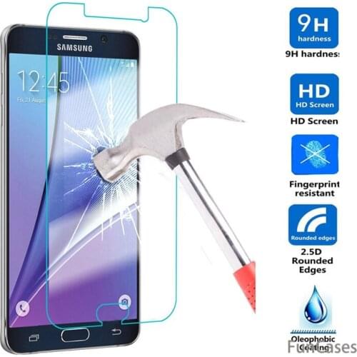 For Samsung Galaxy A6 A8 J4 J6 2018 A530 J40 A3 A5 A7 2017 Tempered Glass J1 J2 J3 J5 J7 2016 Anti Shatter Screen Protector Film