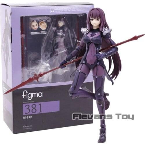 Figma 381 Fate Grand Order Lancer Scathach PVC Action Figure Collection Model Toy