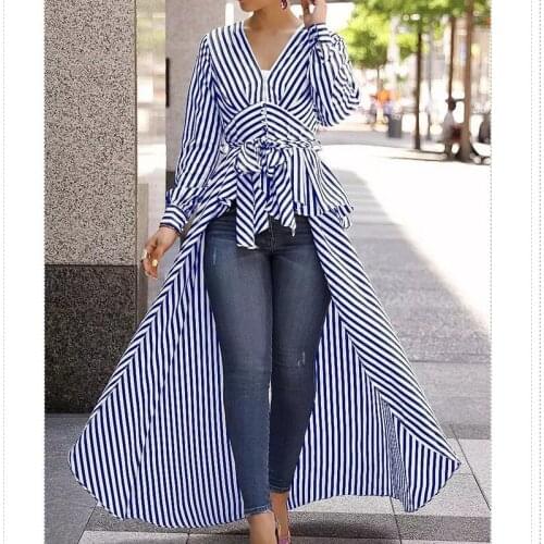 GLANE Women's Striped Shirts