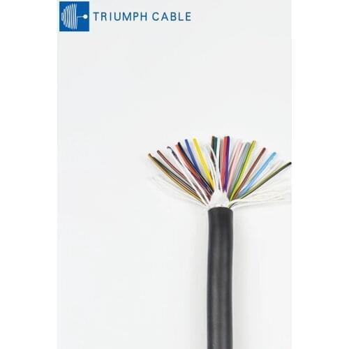 TRIUMPHCABLE 10 meter UL2464 14/20/24AWG 3/12/25core Multi Core Wire High Flexible Unshielded Drag Chain Control Cable