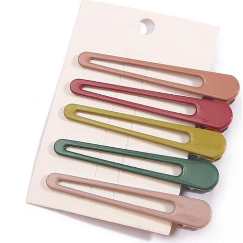 MISANANRYNE Fashion Women Girls Temperament Hair Clip Duckbill Hairpin DIY Hair Accessories Hairdressing