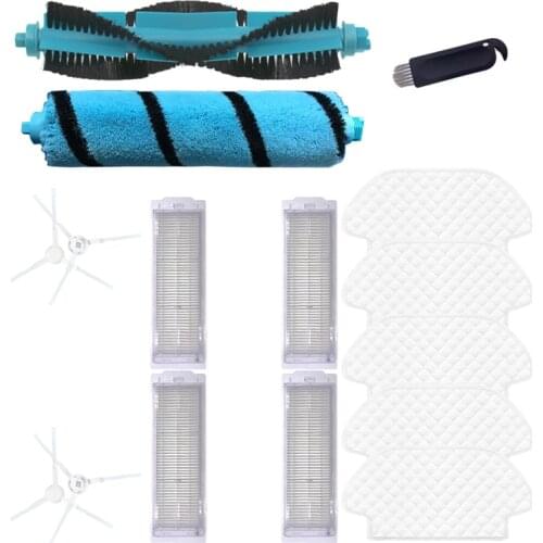 Main Side brush Disposable Mop ragfor Viomi V2 Pro V3 Mop Filter HEPA V-RVCLM21B Mijia STYJ02YM Conga 3490 accessories