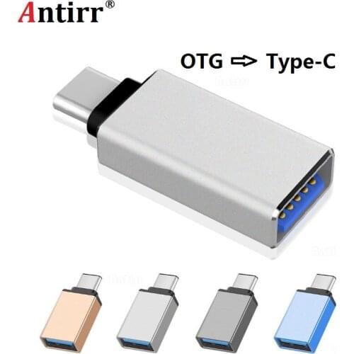 Type C Adapter Type-C to USB 3.0 OTG Cable Adapter USB C Converter for One plus 6 5 Xiaomi mi 8 Huawei USB C OTG Adapter