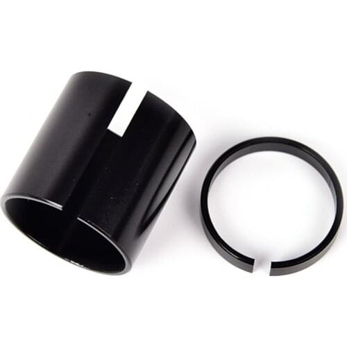 1Set Handlebar Stem Shim Bike Bicycle Stem Shim 25.4 to 28.6mm Bike Bicycle Ahead Stem Shim Reducer Conversion Variable Ring Set