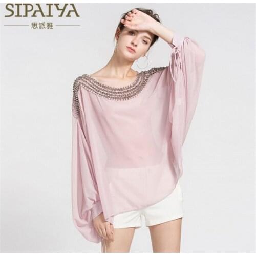 Женские стильные рубашки Sipaiya China At AliExpress