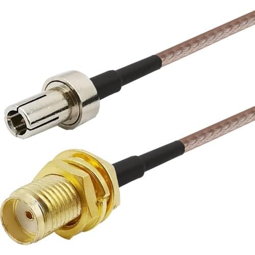 SMA to TS9 Connector TS9 Male to SMA Female Bulkhead Antenna RG316 Cable for 3G 4G LTE WiFi Wirelss Router Mobile Hotspot