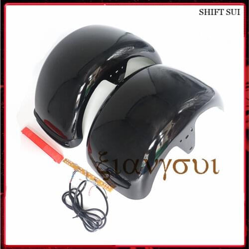 Mudguards With Taillights Plastic Shell Front And Rear Fender For Citycoco Modified Accessories partss