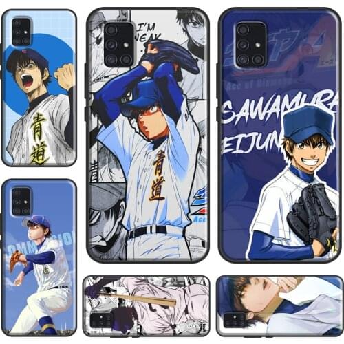 Sawamura Eijun Diamond no Ace Phone Case For Samsung A72 A52 A42 A32 A12 A50 A70 A71 A51 A40 A30S A20 A10 A31 A20e A21S