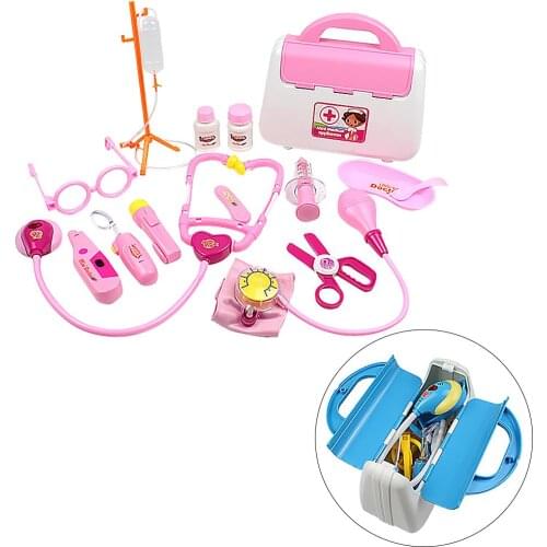 Kids Toys Doctor Kit Dentist Medical Roleplay Tools For Childrens Pretend Play Set Educational Toys Christmas Gifts Promotion