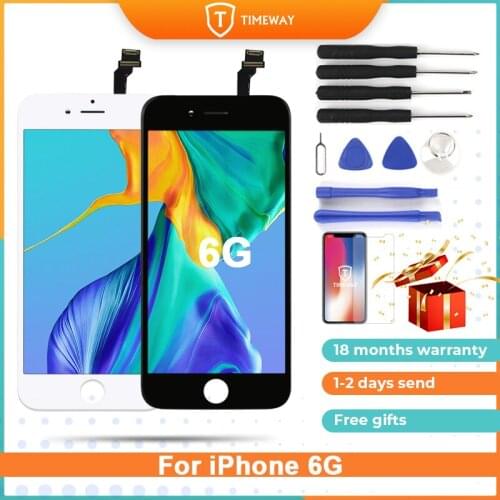 For iPhone 6 LCD 1pcs 4.7'' Premium Version Top Quality Display With Touch Screen Digitizer Assembly+Frame+Camera Holder