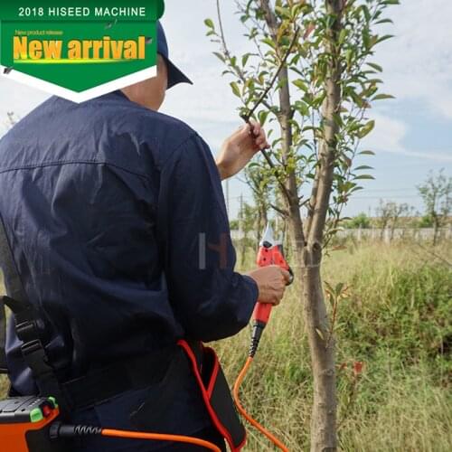 Lithium battery electric pruner orchard pruning shear best garden tools (branch hand bypass pruner)