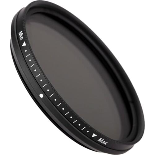 Fotga 52mm Slim Fader Variable ND Filter Adjustable Neutral Density ND2 to ND400