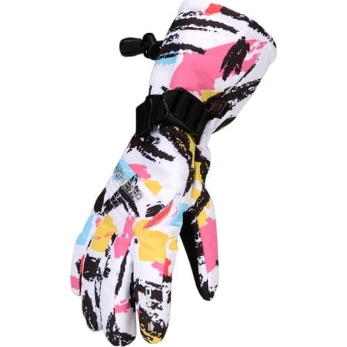 HIGH EXPERIENCE 2021 Warm Slip-Proof Glove Thicked Add WooL Waterproof Windproof Outdoor Climb Mountain Cycling Couple GS1805