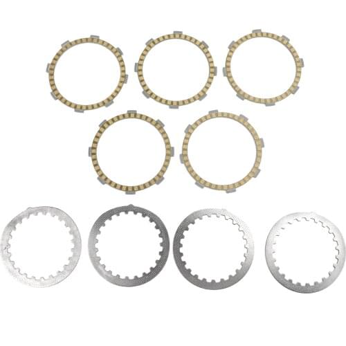 Artudatech Clutch Kit Steel & Friction Plates fit for Yamaha XT125 RT100 RS100 TZR80 YBR125 TZR 80 RR