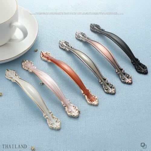 1PC Creative Cabinet Knob Door Handle Vintage With Screw Wardrobe Drawer Pulls Home Decoration