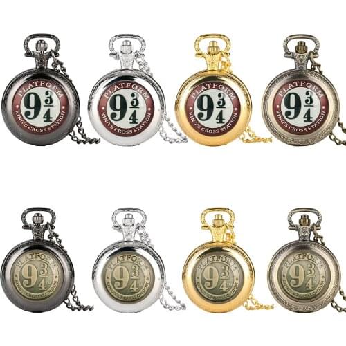 Quartz Pocket Watch for Boys Adorable Sign Sticker Pocket Watches for Girls Practical Arabic Numerals Dial Pendant Watch